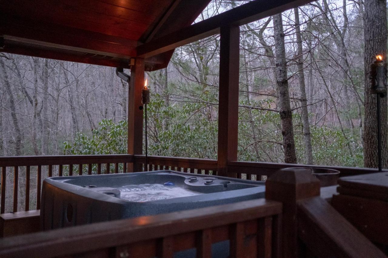 Three Dog Night - Pet-Friendly Cabin With Hot Tub Villa Blue Ridge Kültér fotó