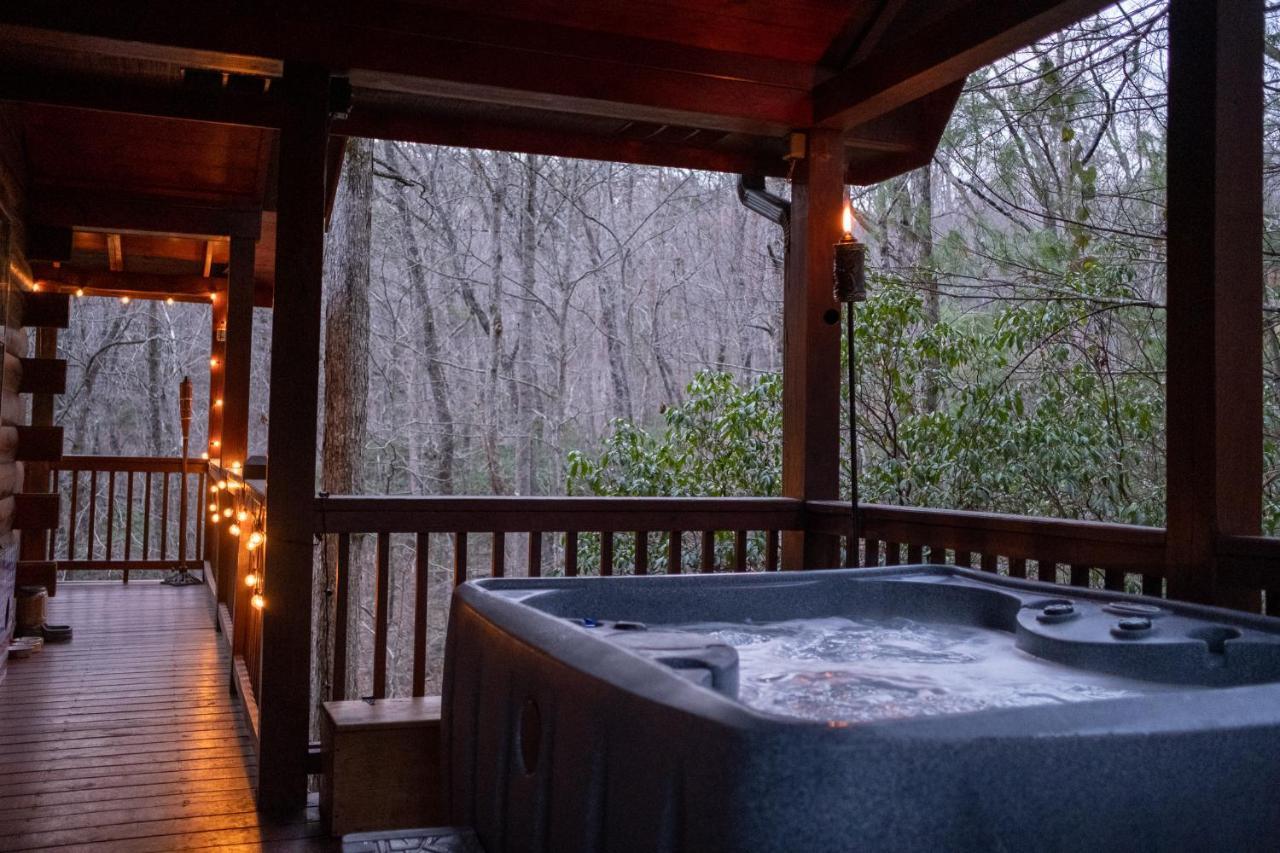 Three Dog Night - Pet-Friendly Cabin With Hot Tub Villa Blue Ridge Kültér fotó