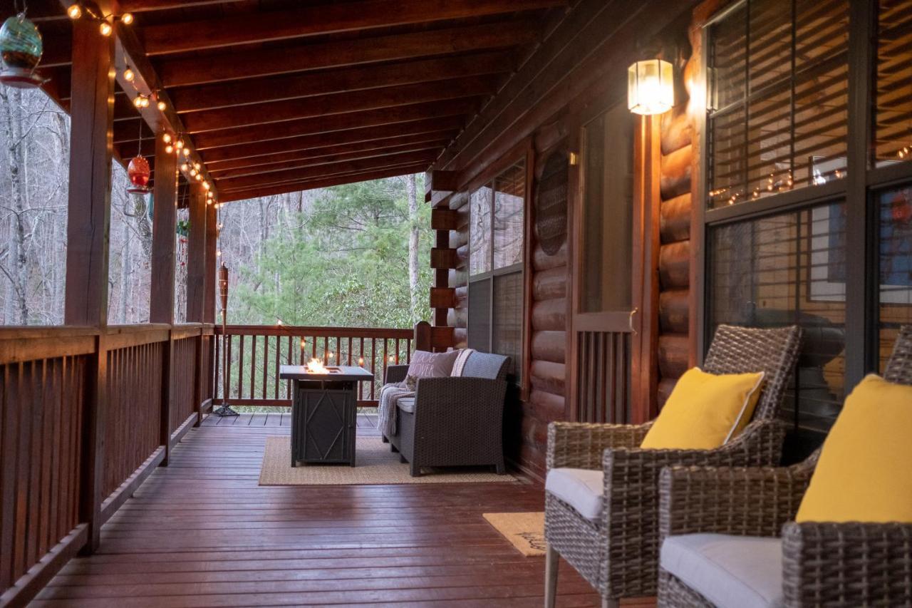 Three Dog Night - Pet-Friendly Cabin With Hot Tub Villa Blue Ridge Kültér fotó