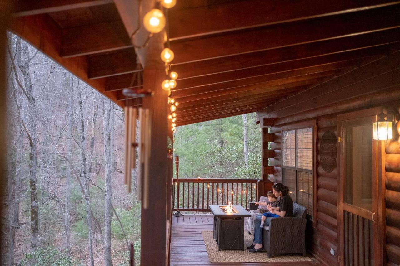 Three Dog Night - Pet-Friendly Cabin With Hot Tub Villa Blue Ridge Kültér fotó