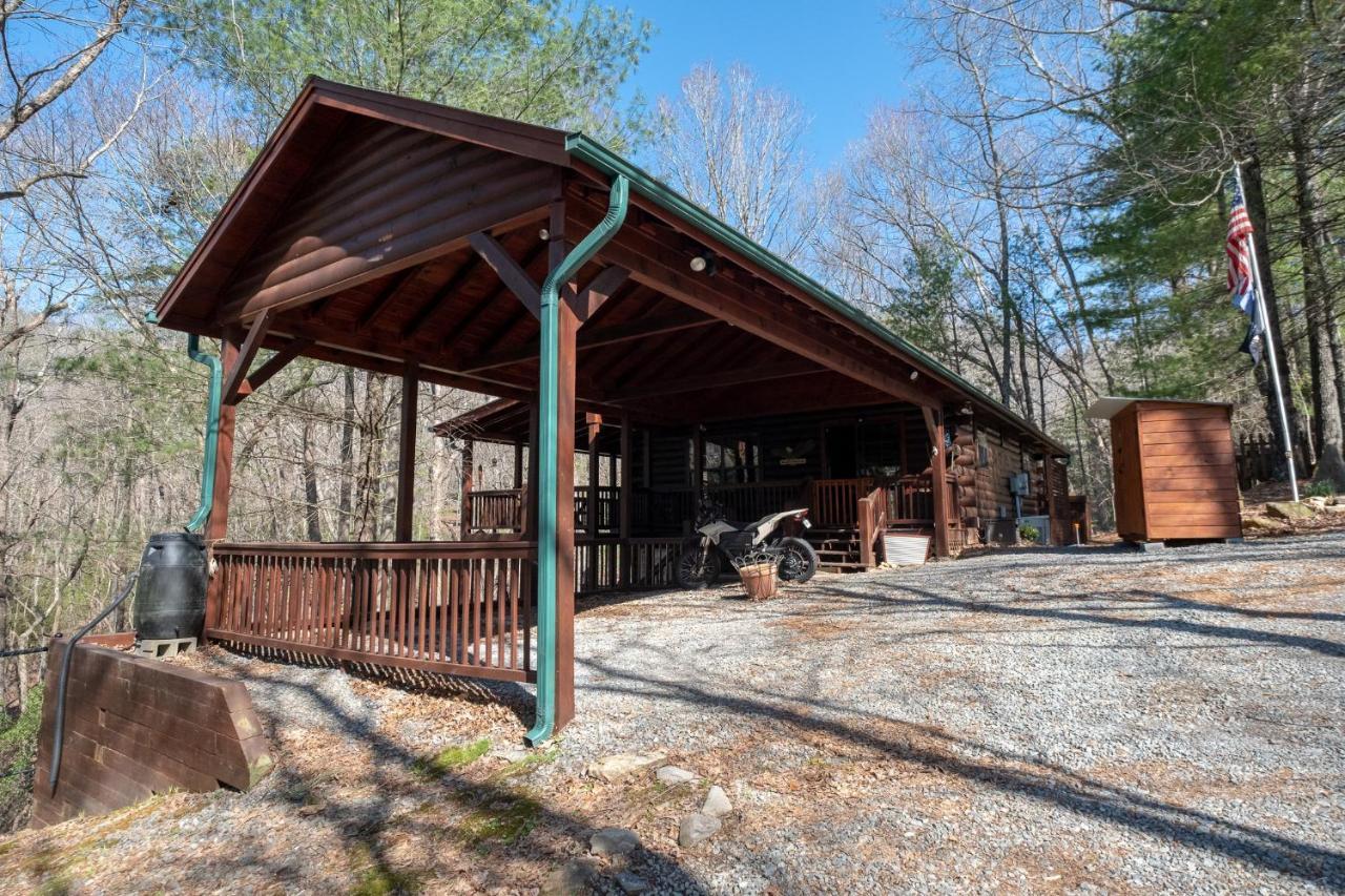 Three Dog Night - Pet-Friendly Cabin With Hot Tub Villa Blue Ridge Kültér fotó